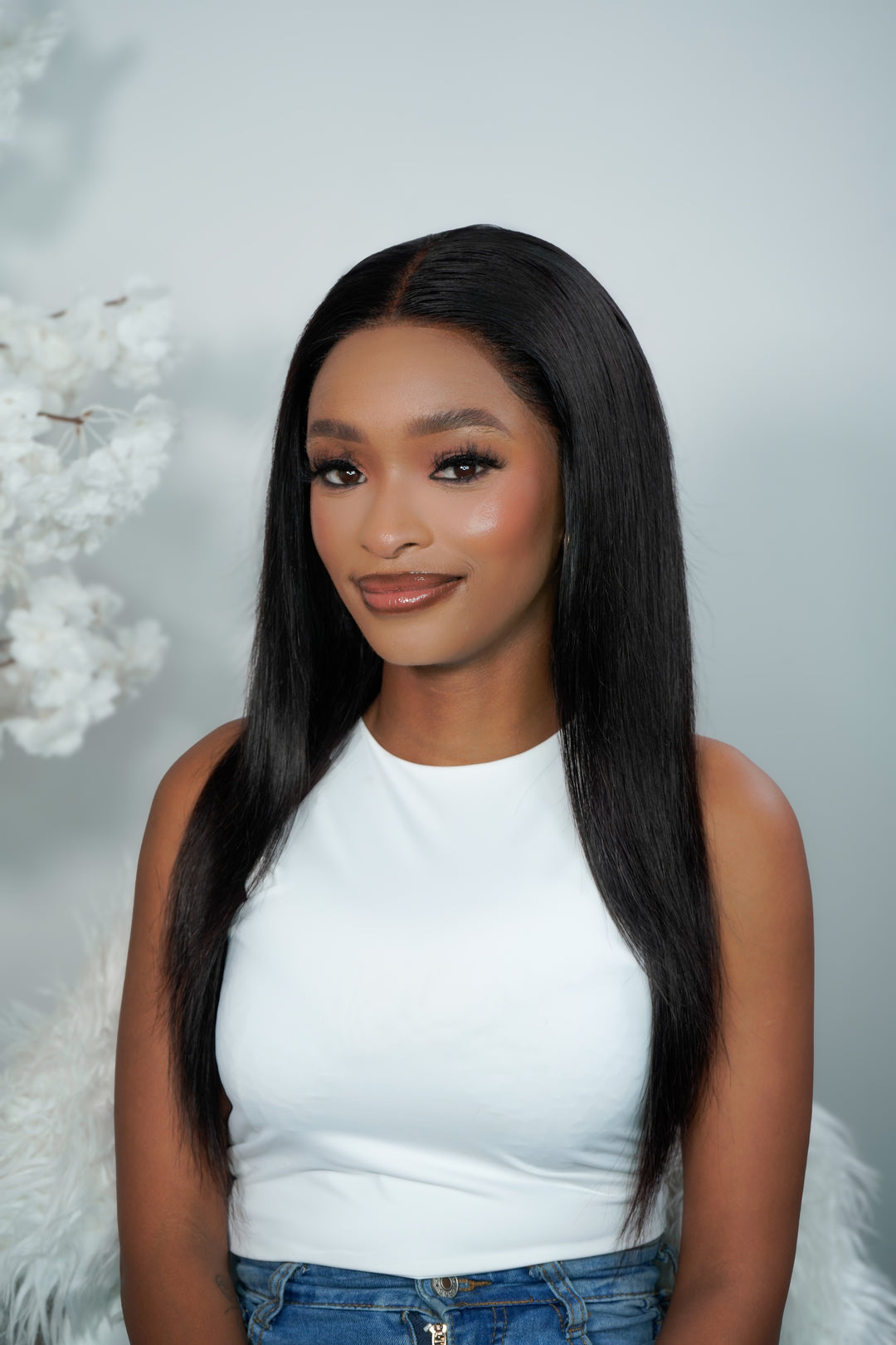 HC COMBO 3 - Brazilian Lace Front Wig 16" & Zoe Water Wave Fringe