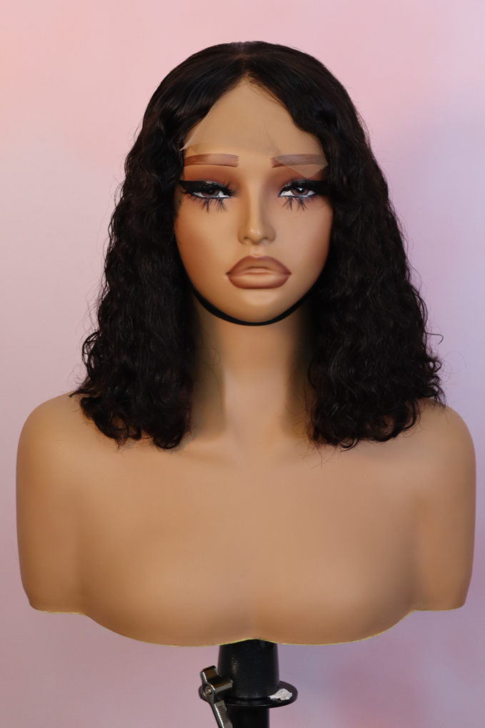 Peruvian 5x5 Lace Wig WL04 Nat 8 inch