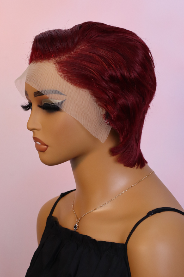 Brazilian 13x4 Lace Frontal Wig Pixie Cut