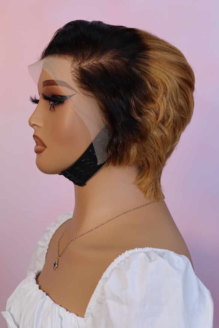 Brazilian 13x4 Lace Frontal Wig Pixie Cut