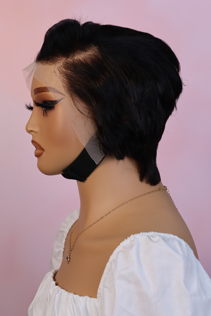 Brazilian 13x4 Lace Frontal Wig Pixie Cut