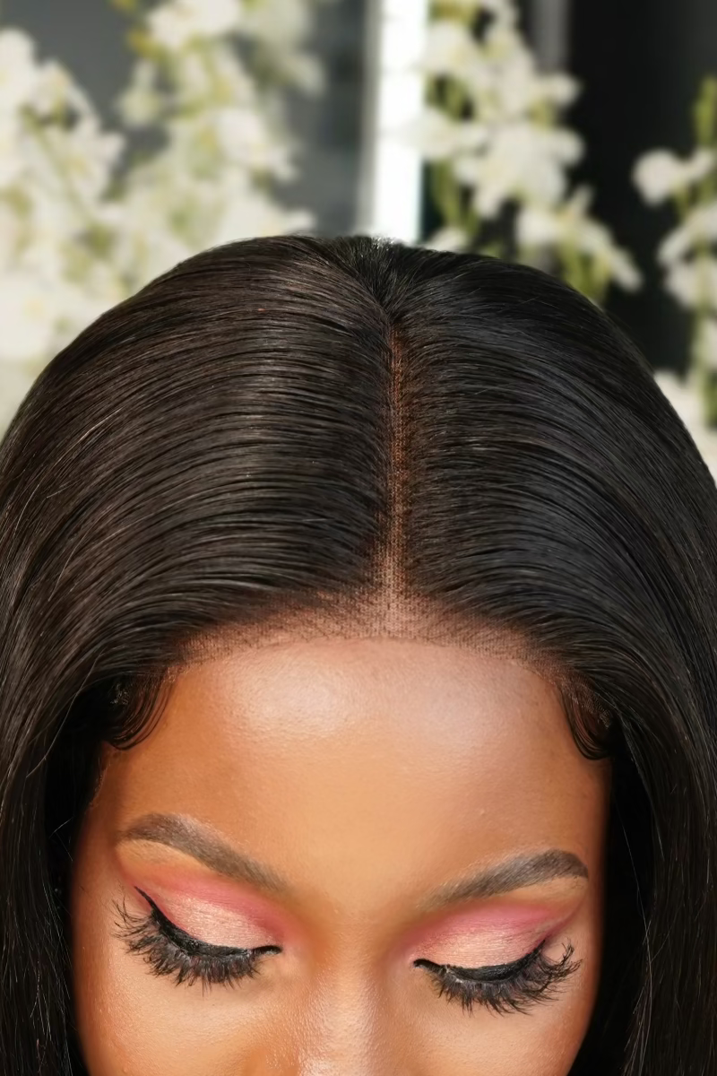 Peruvian 5x5 Lace Wig - Straight 10 Inch