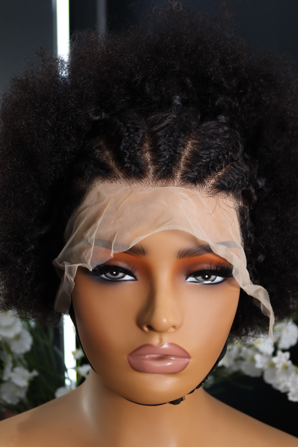 Brazilian 13x4 Lace Frontal Wig Laika Braided Afro