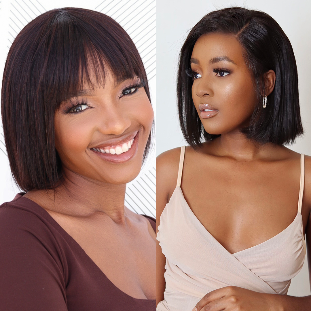 Brazilian Straight Fringe Bob 8