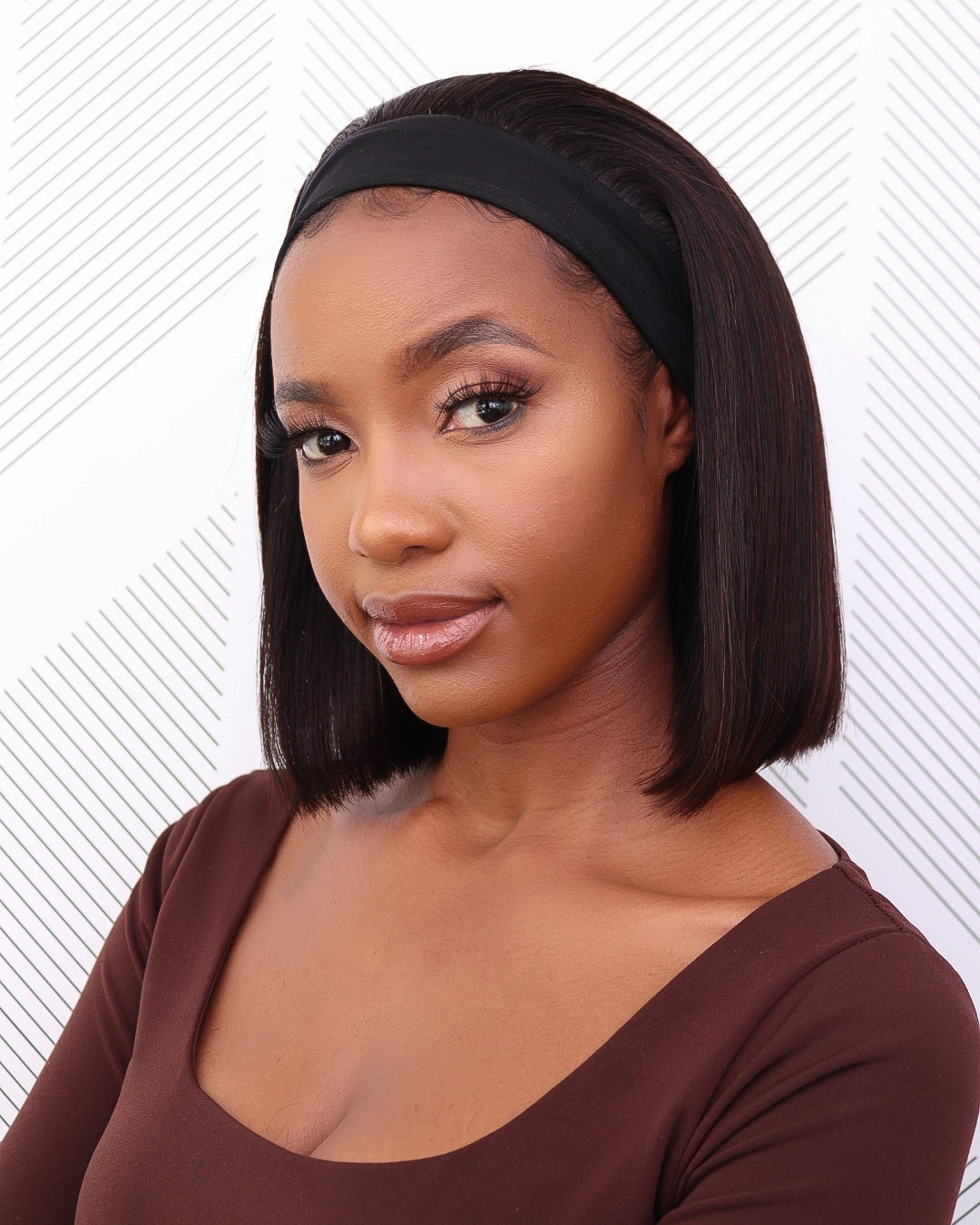 Brazilian Headband Wig - Straight - 12