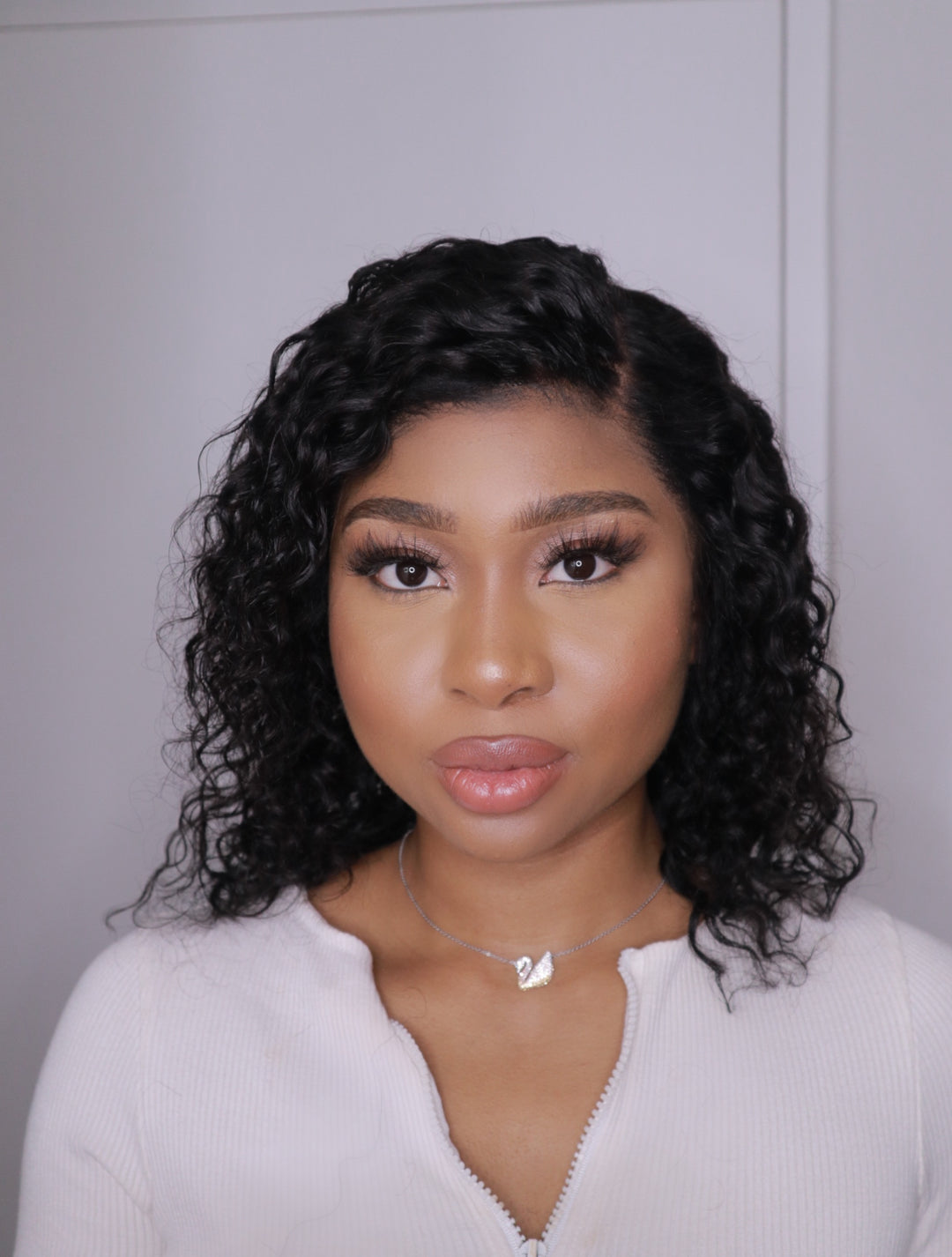 Malaysian Curl Lace Front Wig  - 10"