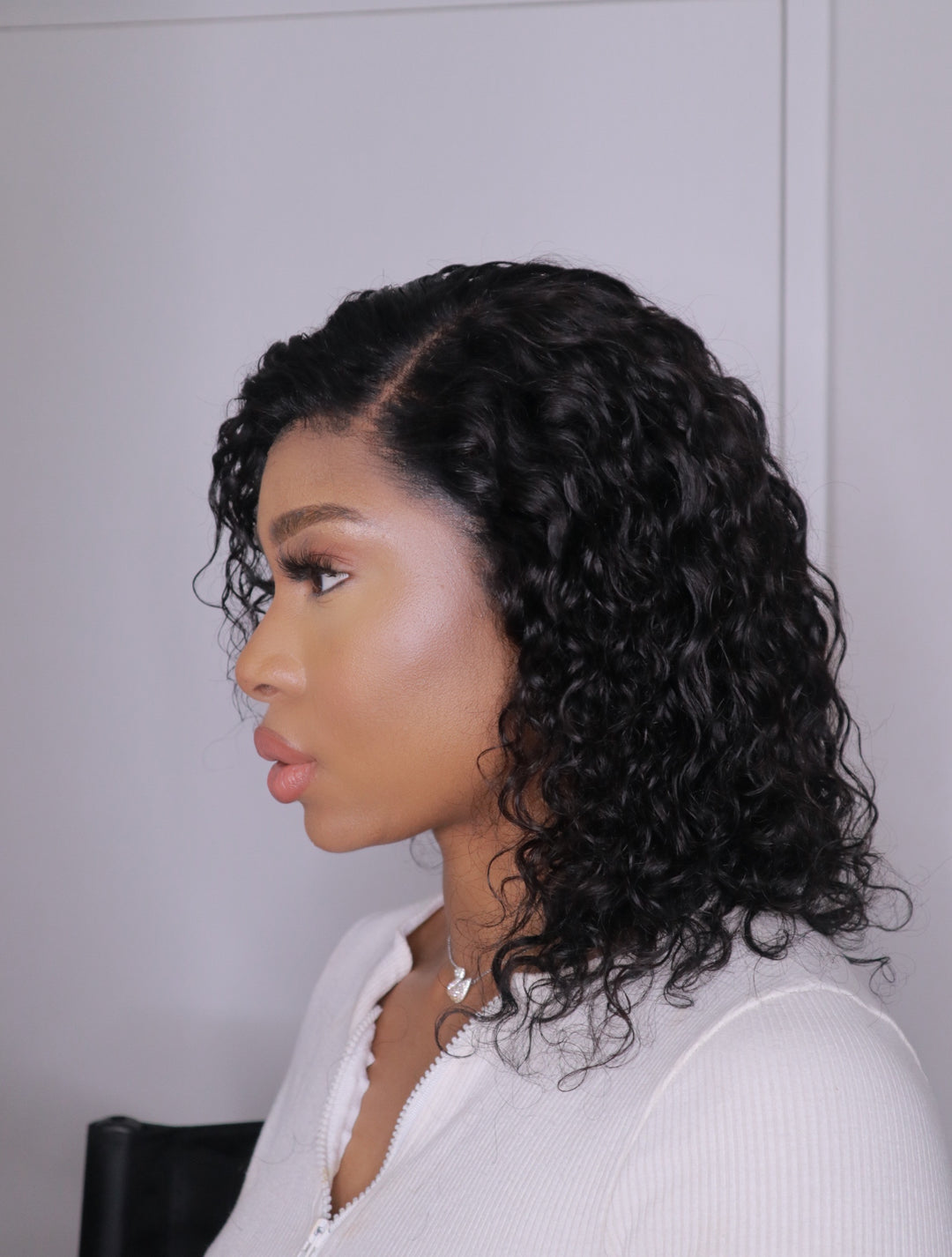 Malaysian Curl Lace Front Wig  - 10"